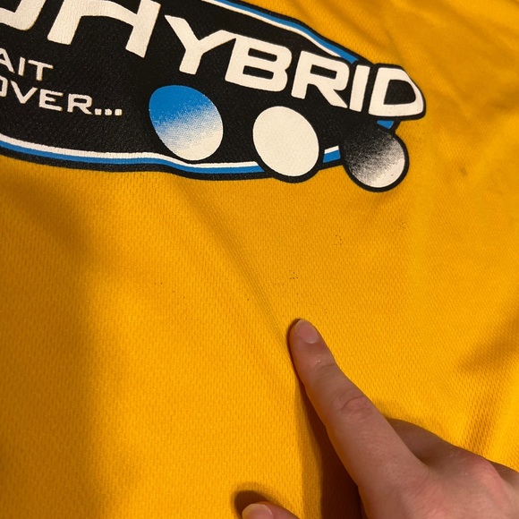 Flow Hockey Jersey - ProHyBrid Printed Yellow one size - Picture 8 of 9